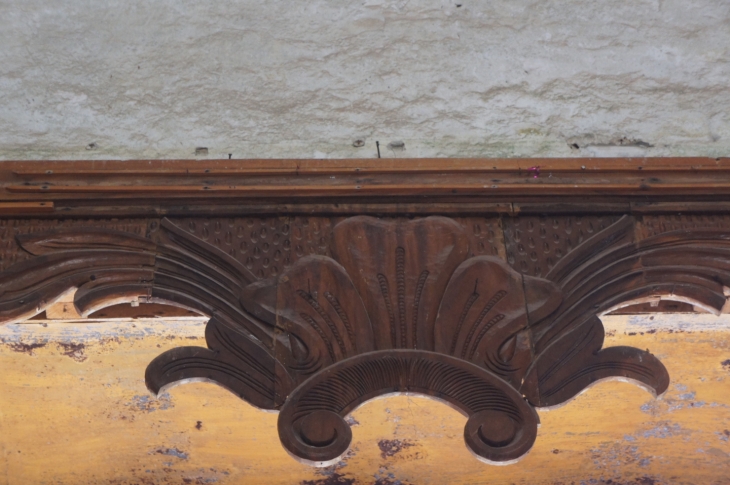 Wood detail at Barcelona Church